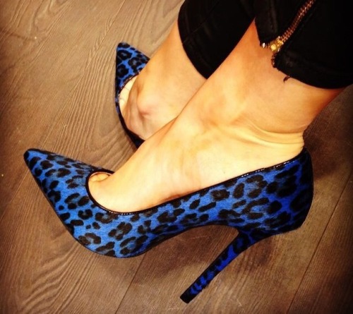 Animal Print Pumps