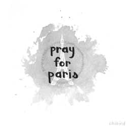 chibird:  Praying for Paris, Beirut, Baghdad,