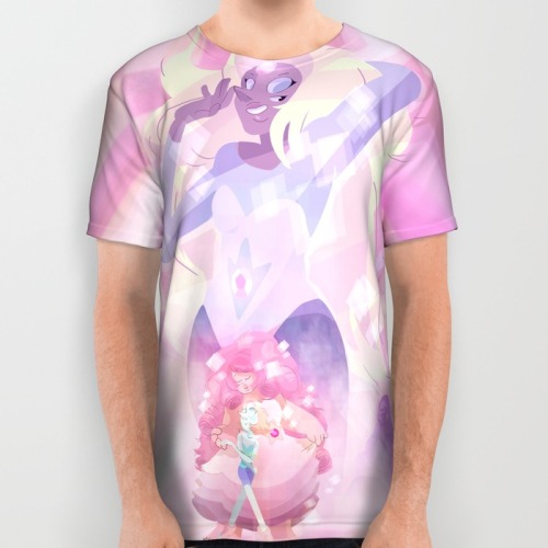missmuggle:  GUYS, MY FUSION PRINTS ARE NOW ALL OVER T-SHIRTS!You can get them on my Society6!(Alexandrite is my personal favorite)  