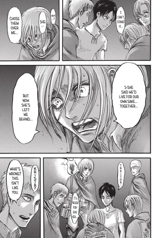 Hey There Chapter 90 Ymir Literally Says She Wants To