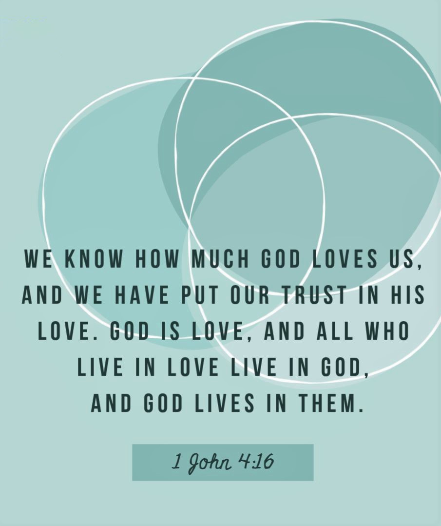 The Living 1 John 4 16 NLT We Know How Much God Loves Us the-living-1-john-4-16-nlt-we-know-how-much-god-loves-us