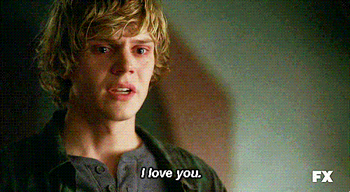 ahsananik:  Tate and Kyle in “I love you” moment :) 