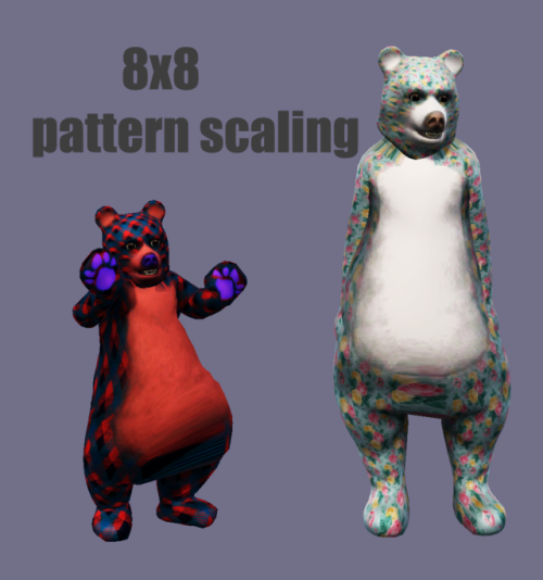 xto3conversionsfinds: acquiresimoleons: Recolorable Bear Suits and Hats I’ve been playing with