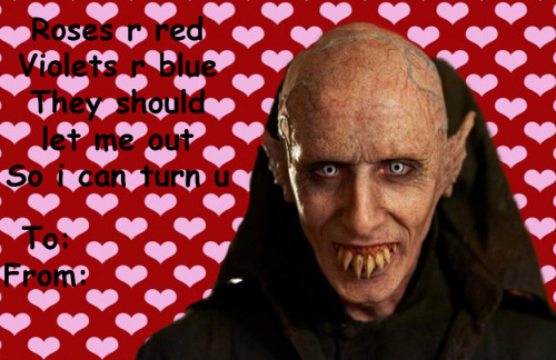 consultingfishtherapist:Happy Valentine’s Day! (vampire style!)