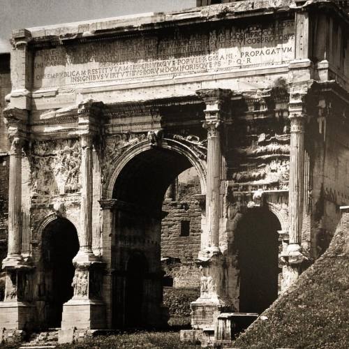historyoftheancientworld: Arch of Septimius Severus #archofseptimiusseverus #monuments #ancient #anc