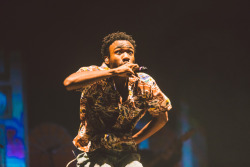 ofoliver:  Childish Gambino @ Splendour for Channel [V] 