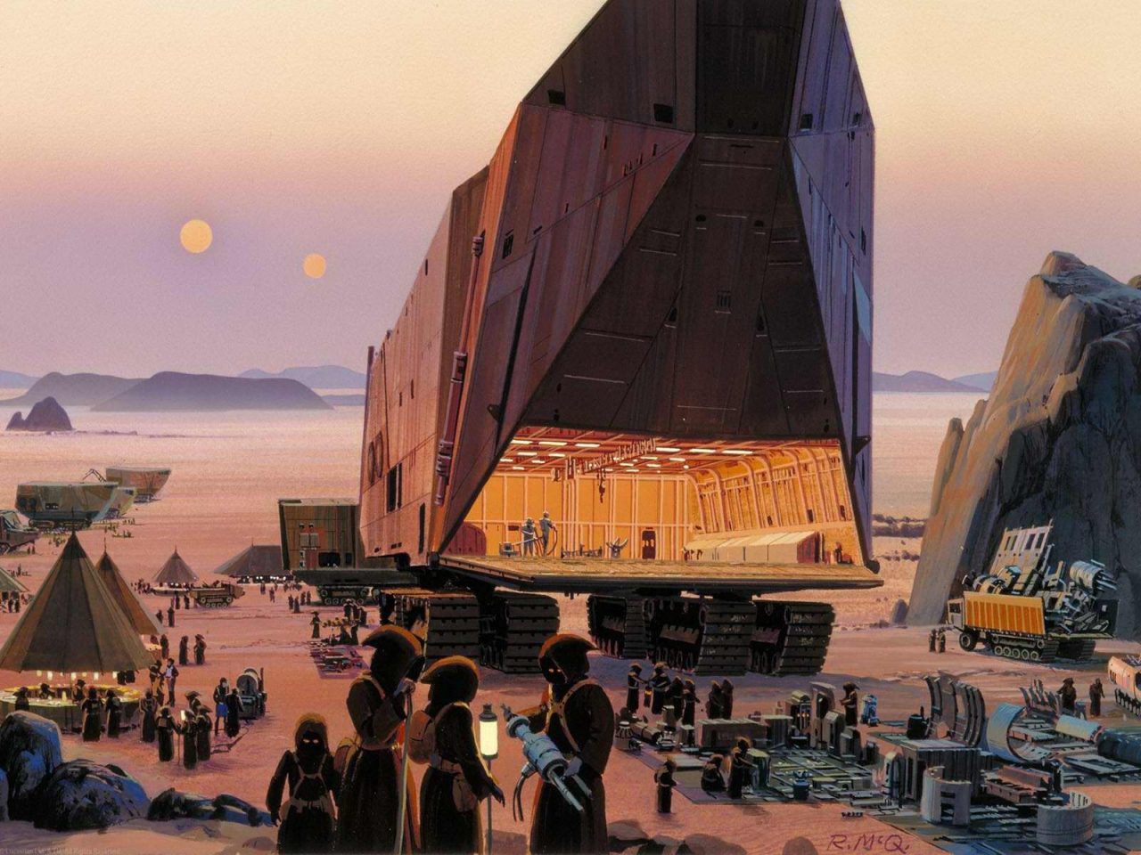 Theamazingdigitalart The Amazing Concept Art Of Ralph Mcquarrie For Star Wars Artbook Star