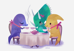 tinysnails:  tea time!