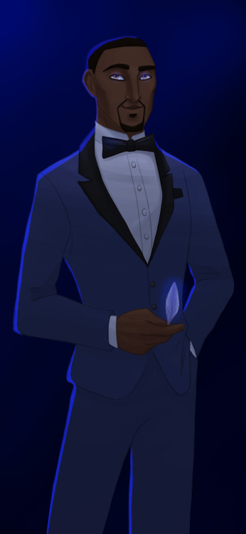 Lance, Walter, and Killian - Spies in Disguise (Photoshop) - together (both colored and black backgr
