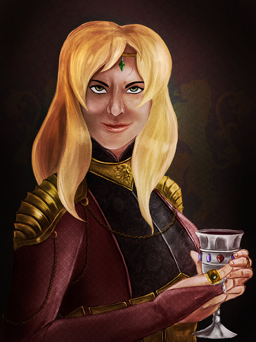 - Cersei Inspired Portrait -Portfolio   Facebook    InstagramOpen For Commission