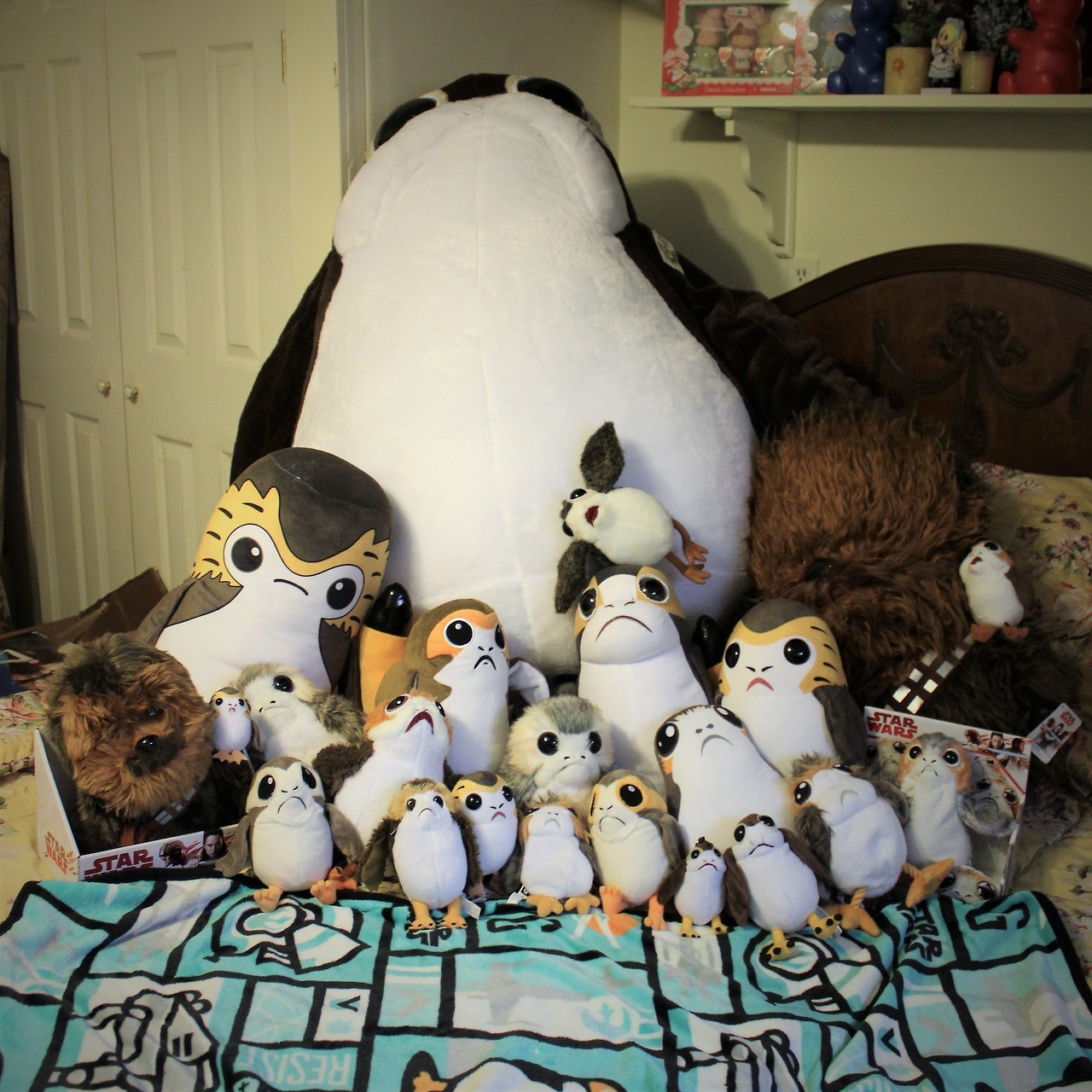 huge porg plush