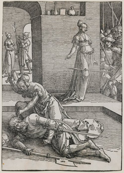 Jael Killing Sisera, Lucas Huygensz van Leyden, 1516-1519, Minneapolis Institute of Art: Prints and 