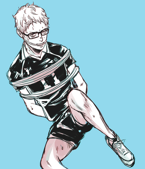 yaoitrance:  tabrizu:  sorry tsukki  angel 