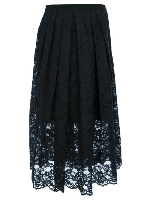 lace overlay midi skirtSearch for more Skirts by Tibi on Wantering.