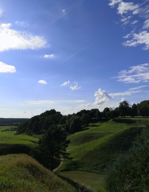 Kernaves mounds. Lithuania