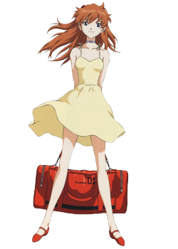 transwomanoftheday:  Today’s Trans Woman of the Day Is: Asuka Langley Soryu (Neon Genesis Evangelion)