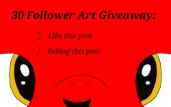 blazeandcherry:  Since my followers have been so nice to me, I’m going to hold a contest for them. Everyone who reblogs and likes this post will be assigned a number, and once the giveaway is over on the 14th, I’ll enter the numbers in a random number