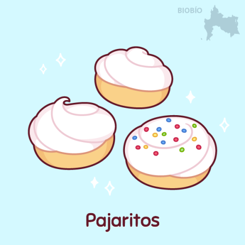 #DessertsOfChile Region: BiobíoPajaritos (“Little birds” ) are little sweet buns topped 