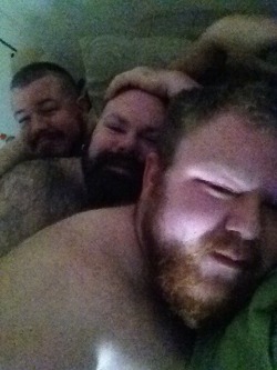 Foxbear:  Shades07:  My Best Friend Gabe, Daddy And I Relaxing Before A Movie Last