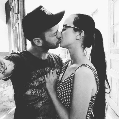 Żona ❤️ #truelove #klessasara #psychoanalog #najlepiej #miłość #metalhead #tattoo #szczecin #kiss ht