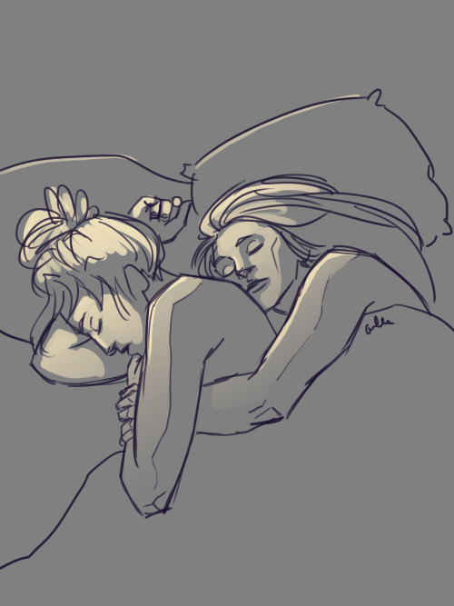 bigmammallama5: Base sketch of little spoon Carmilla to practice some lighting and stuff. Drawn from