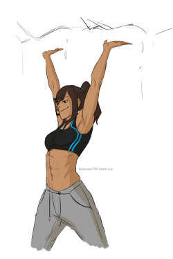 thesearchingastronaut:  A few sketches of Book 1 Korra I did for my AU. 