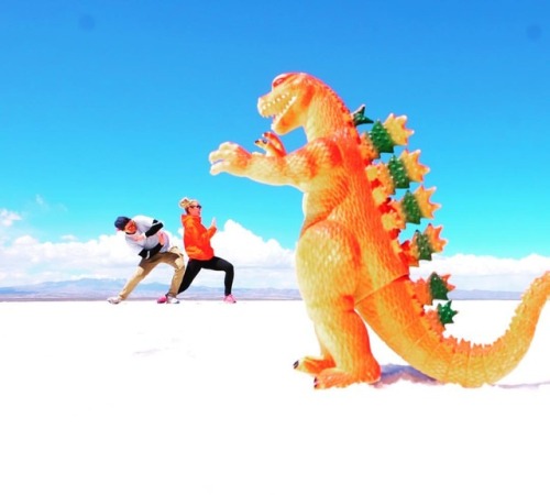 This is not a toy.• • • • • #bolivia #salardeuyuni #saltflats #saltflatsbolivia #explore #discover