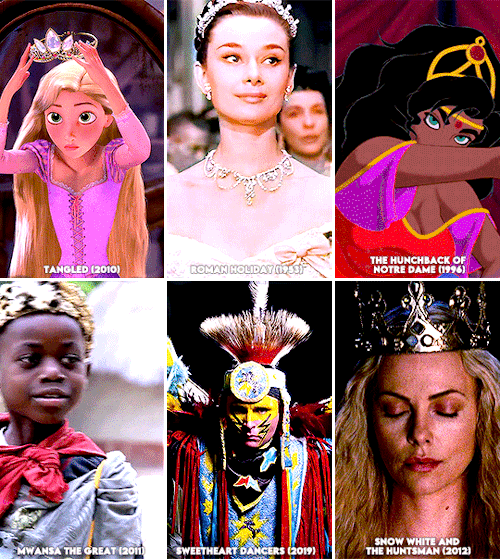 beyonceknowless:FASHION IN FILM ➤ CROWNS / HEADPIECES