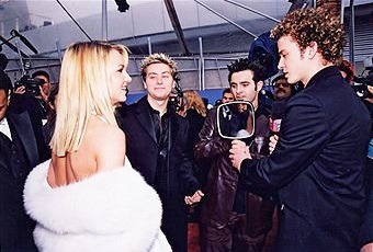 britneythepopprincess:  Britney interviewed by boyfriend Justin Timberlake &amp;the