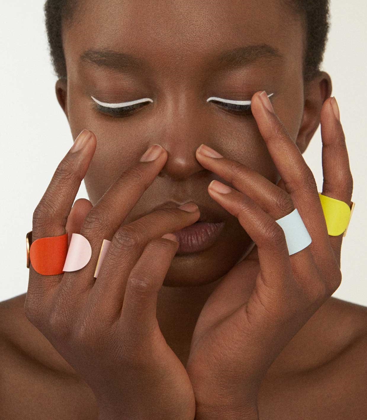 midnight-charm:Nicole Atieno photographed by Mark Pillai for Uncommon Matters Jewelry