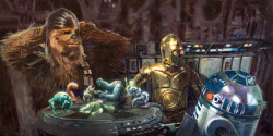 starwarsartnow: Let the Wookiee Win  by