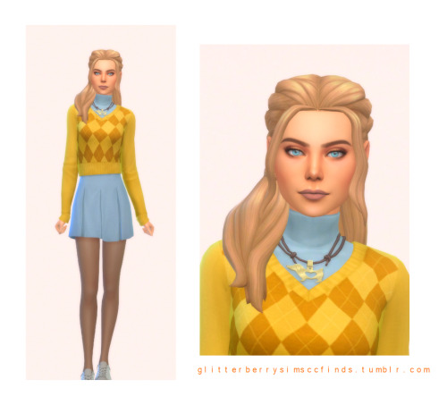 glitterberrysimsccfinds: Katherine Earnest ‘Old Town’ OutfitAn outfit worn by Kathe