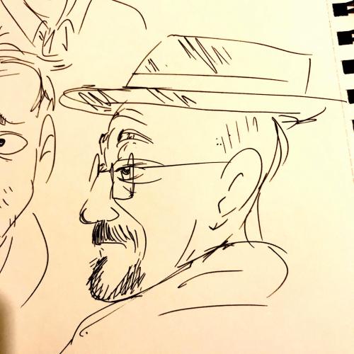 dampowl:Breaking Bad sketches! (And a little Ace.)