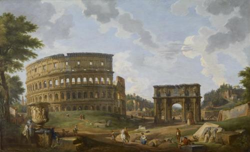 View of the Colosseum, Giovanni Paolo Panini, 1747 