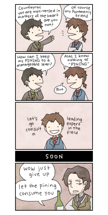 playthatsadtrombone:The actual punchine to this comic is the phrase “my Pontmercy friend&rdquo