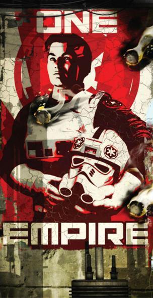 siljoe:  star wars galactic empire posters coll.01