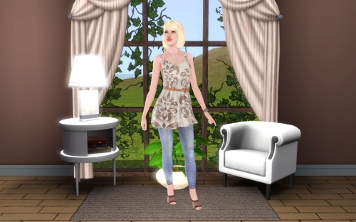 I Don't Think I've Ever Showed My Makeover Of Alice Fitzgerald From Moonlight Falls. She Was Actually