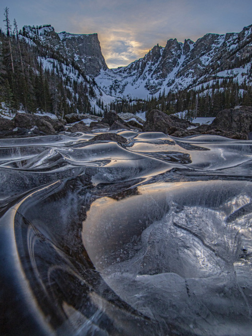 fuckyeahfluiddynamics: Photographer Eric Gross captured these surreal alpine landscapes in Colorado’