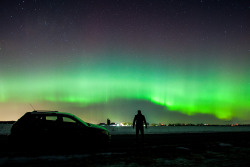 musicghost:  The Northern Lights over Ottawa