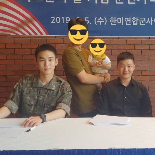 190605 BTOB Changsub + SHINee’s Key (Military Photo)