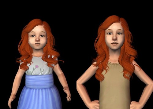 Lilith-sims’ Hannah Whispers as a non default face template Another one! Sorry, no in-game pre