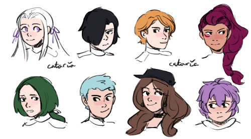 Little Doodles Of My Favourite House, The Black Eagles!