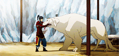 ohmykorra:Korra Appreciation Week, Day 3 (2/10): Animal Companion.