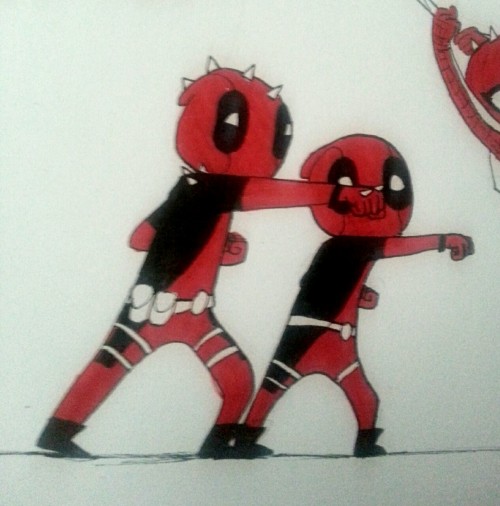 XXX yellow-dress-wonder:  Punk spideypool meets photo