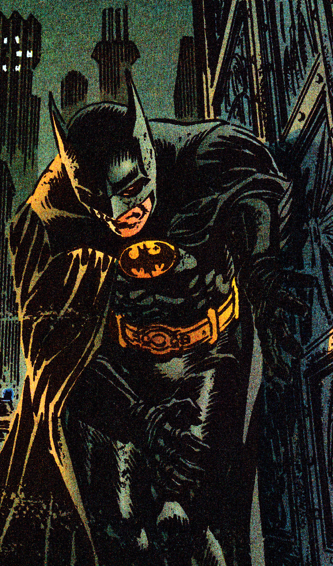 thecomicsvault:  The BatmanBATMAN: THE OFFICIAL COMIC ADAPTATION (1989)Art by Jerry