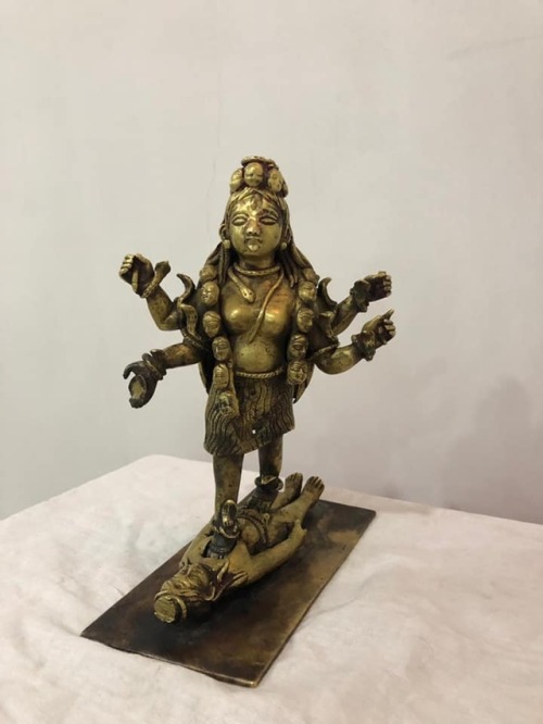 Deity of Tara (Kali) rescued by police after being stolen from her temple in Guwahati, Assam