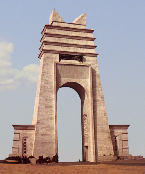 Florestano Di Fausto, Arco dei Fileni, Ra’s Lanuf, Libya, 1937