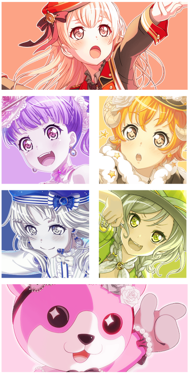 BANDORI EDIT CHALLENGE! DAY TENfavorite event cards