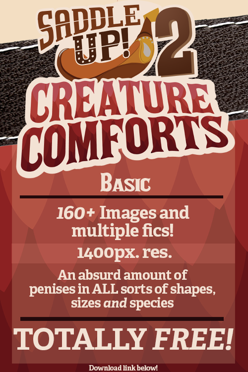 Sex SADDLE UP 2: CREATURE COMFORTS is now available!  pictures