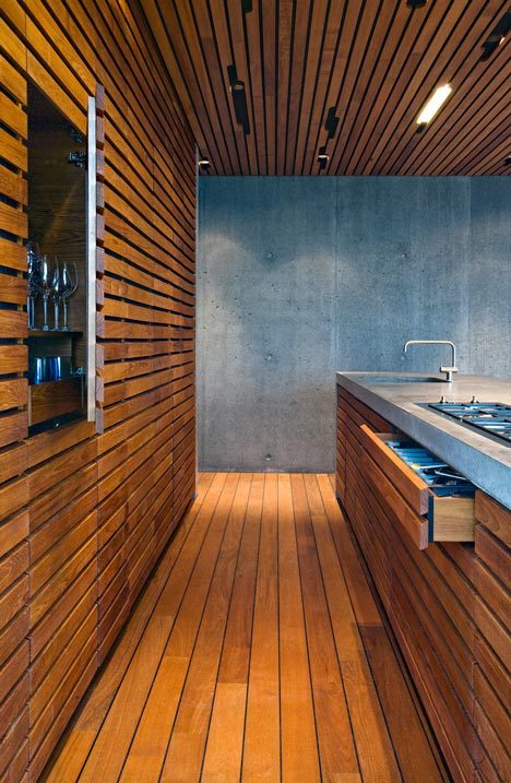 {PK Arkitektar designed Árborg House for a mossy hill high above the glacial valley of the Hvita riv